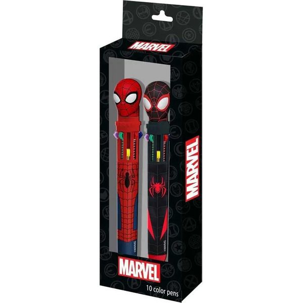 Spider-Man Biro A Dieci Colori Confezione Da 2 Pezzi-image