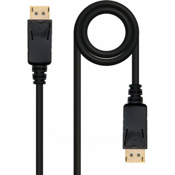 Displayport 1.2 4K Nanocable 10.15.2305/ Displayport Maschio - Displayport Maschio/ 5M/Nero-image