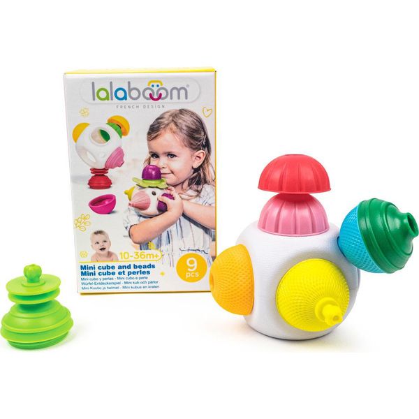 Lalaboom - Cubi E Perline Esploratrici 8 Pezzi-image