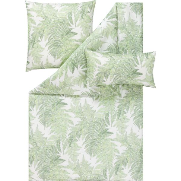 Estella Mako Set Di Biancheria Da Letto In Raso Belara Verde 160X200Cm-image
