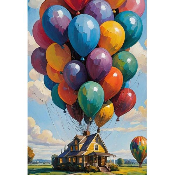 Pittura Da Numeri Con Telaio Disney Partenza Dipinti 40X50 Cm-image