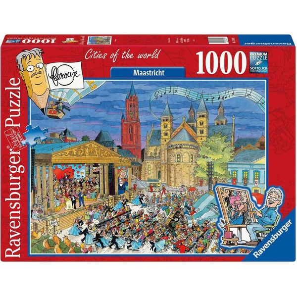 Ravensburger Fleroux: Puzzle Di Maastricht, 1000 Pezzi.-image