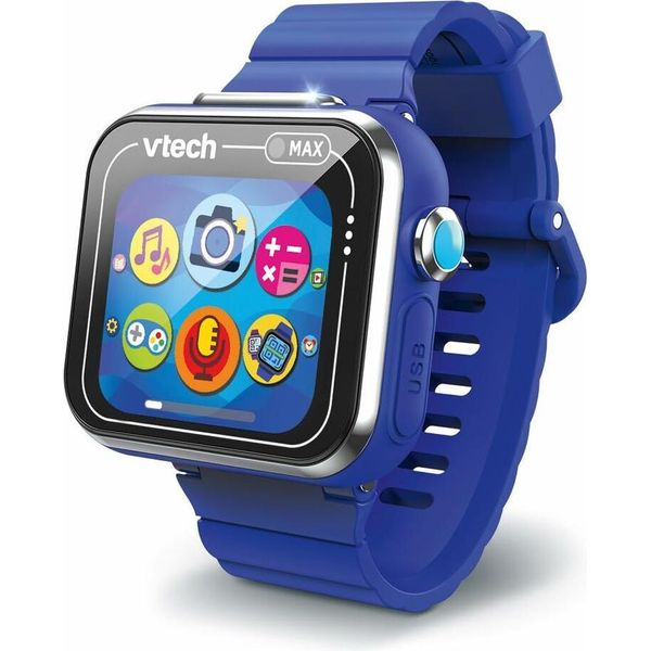 Vtech - Kidizoom Smartwatch Max Blu, Smartwatch Per Bambini, Doppia Fotocamera, Video, Giochi, Touchscreen Vtech-image