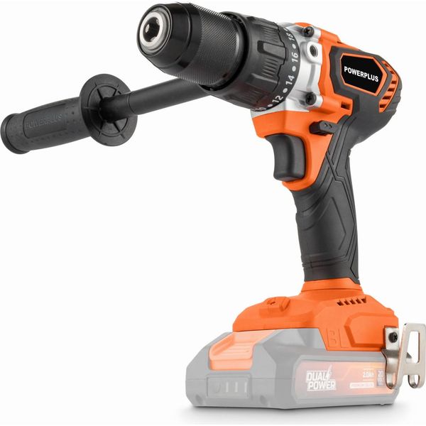 Powerplus POWDP15250 - Trapano Avvitatore A Percussione A Batteria 20V 120Nm (Senza Aku)-image