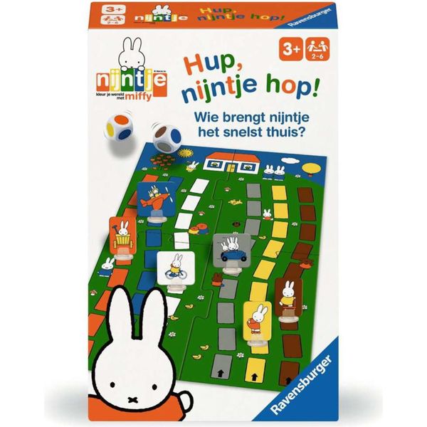 Ravensburger Gioco Per Bambini Hup Nijntje Hop Gioco Da Tavolo A Dadi Colorati-image