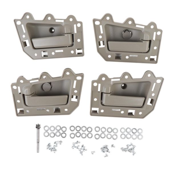 Maniglie Delle Porte Interne Anteriore Posteriore Sinistra Destra 1JV461J3AA Ricambio Per Grand Cherokee 2005-2011-image