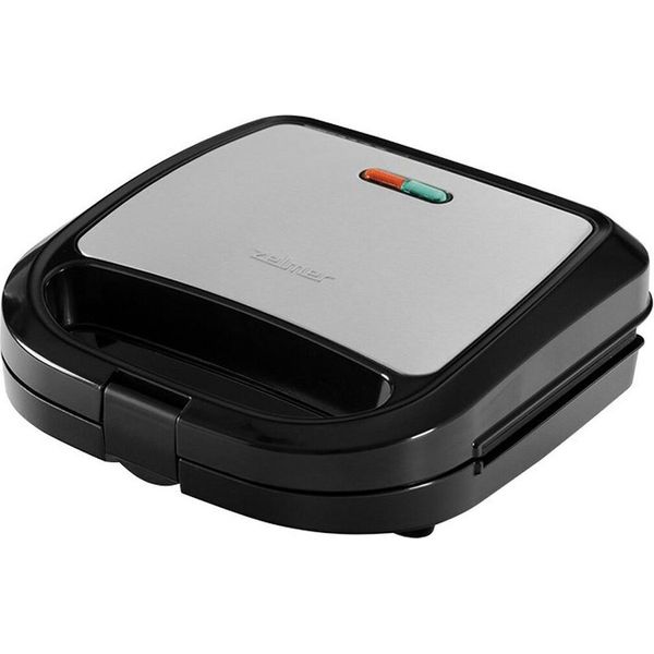 Zelmer Sandwich Toaster ZSM7710 750 Watt Black Silver-image