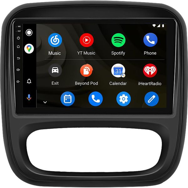 Autoradio Android 6+128GB Per Renault Trafic 3 2015-2019 2Din Radio Carplay Navi Gps Wifi Dab+ Rds-image