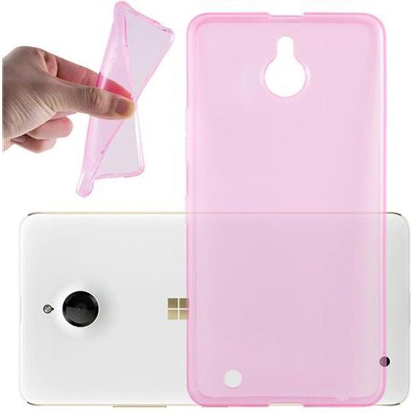 Cadorabo Custodia Per Nokia Lumia 850 Custodia Protettiva In Rosa Custodia Protettiva In Silicone Tpu Custodia Etui-image