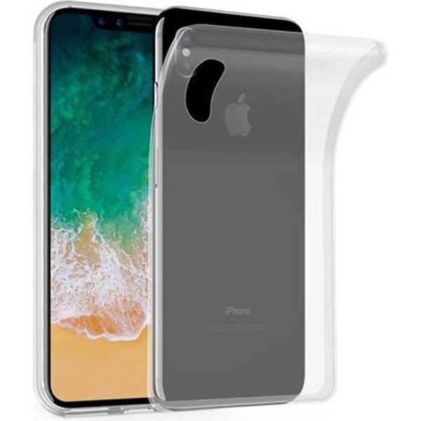 Custodia Cadorabo Per Apple Iphone X / Xs Custodia Protettiva In Custodia Protettiva Trasparente Tpu Silicone Cover Case-image
