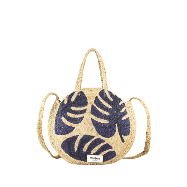 UmhäNgetasche "Karibik", Damen, Gr. B/H/T: 32Cm X 33Cm X 9Cm Onesize, Blau, Jute, Collezione Alessandro, Taschen UmhäNgetasche, Aus Naturmaterial-image