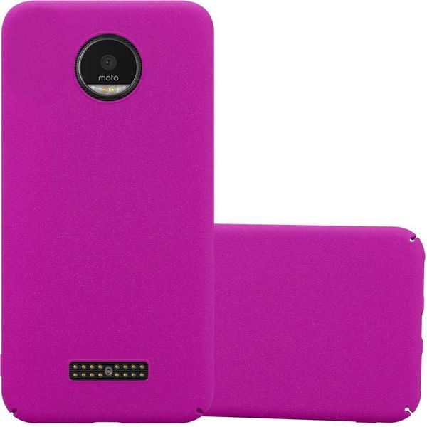 Cadorabo Custodia Protettiva Per Motorola Moto Z In Rosa Custodia Rigida Per Telefono Cellulare Cover-image