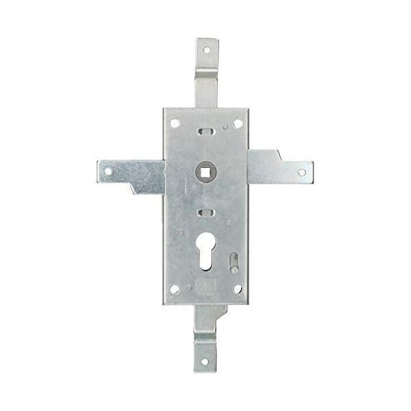 Kotarbau® Serratura Per Garage Serratura Per Porta Da Garage In Acciaio Da 60 Mm Serratura Per Porta Da Garage A Cilindro Per Porte Da Garage Basculanti Scrocco Per Porte Da Garage-image