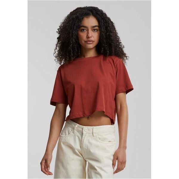 DáMské TričKo Urban Classics Ladies Short Oversized Tee Rusty - M-image