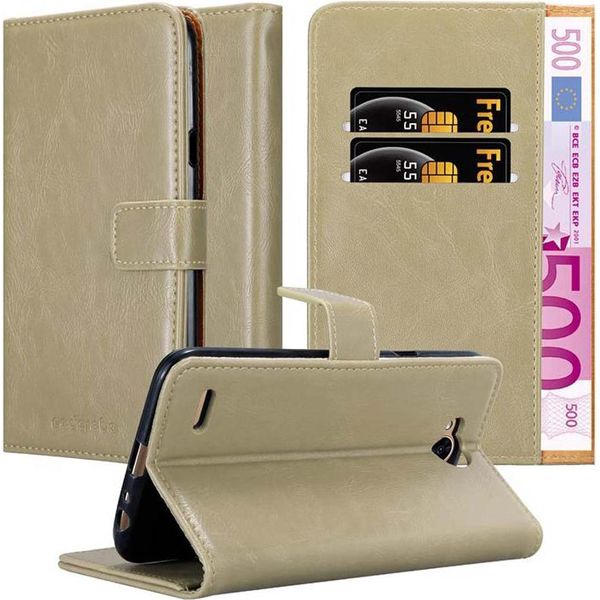 Cadorabo Cover Per Lg X Power 2 Cover Protettiva In Marrone Cover Telefono Cellulare Cover Libro Custodia Custodia-image