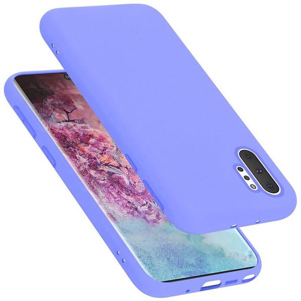 Cadorabo Custodia Protettiva Per Samsung Galaxy Note 10 Plus Custodia In Viola Telefono Cellulare Custodia Cover Tpu Etui-image