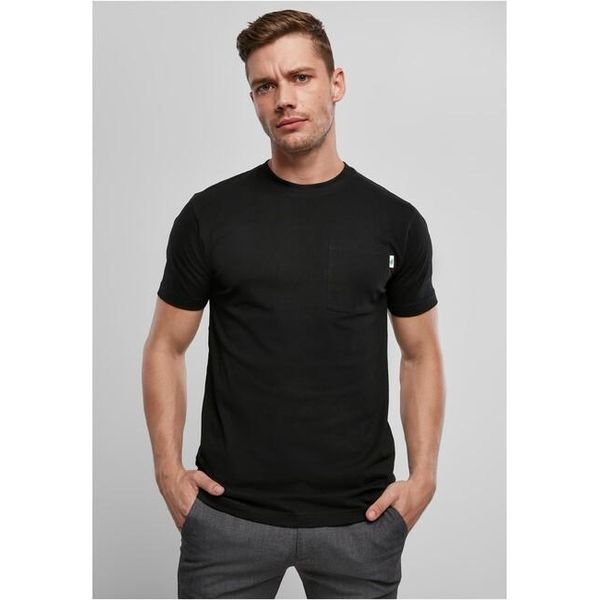 Urban Classics - Camicia Tascabile In Cotonelogico Nero - S-image