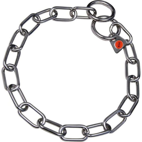 Collare Per Cani Hs Sprenger Color Argento Con Maglie Da 3 Mm Mezza Lunghezza 50 Cm-image