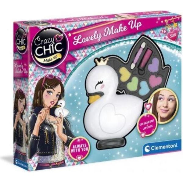 Clementoni - Crazy Chic Make-Up Sada Labuť-image