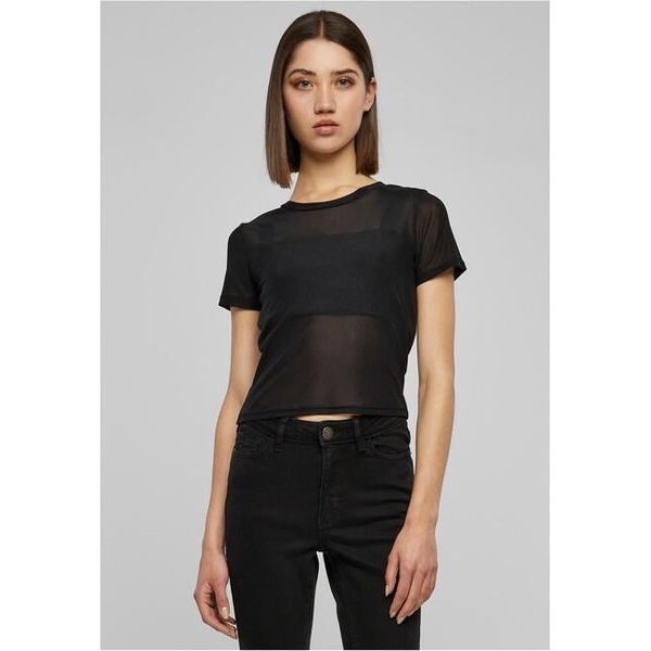 Urban Classics - Maglia Corta Da Donna Nera - Xs-image