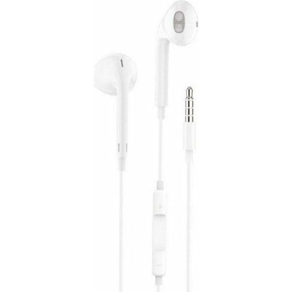 Auriculares Tech One Tech Eartech TEC1001/ Con MicróFono/ Jack 3.5/ Blancos-image