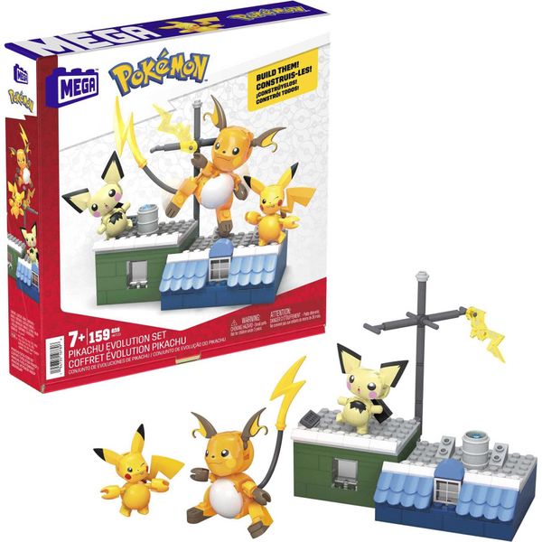Mega Set Evoluzione PokéMon Pikachu-image