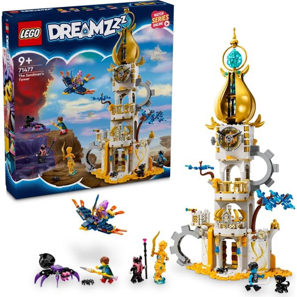 Lego Dreamzzz Torre Dell'uomo Della Sabbia, Castello Giocattolo Da Costruire Per Bambini, Set Con Animali Fantastici Tra Cui Ragni E Uccelli, Regalo Per Ragazze E Ragazzi Dai 9 Anni In Su 71477-image