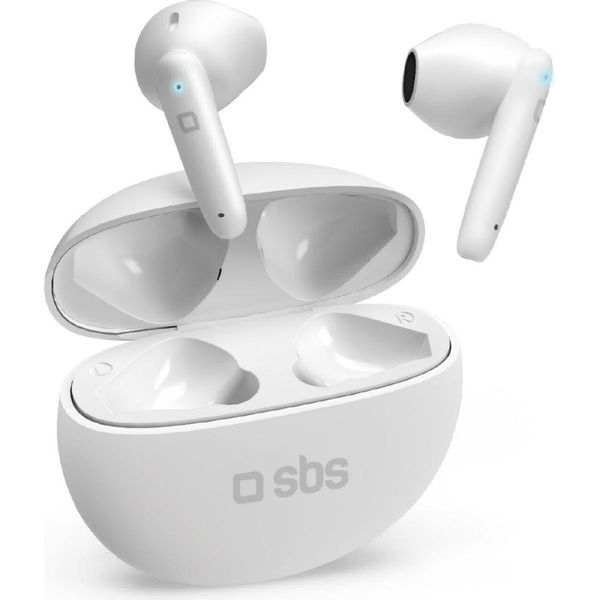 Auricolari Sbs Twin Pure Drops Tws Teearpurdtwsbtw Semi-In-Ear, Microfono Hd Con Enc-image
