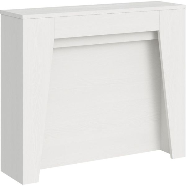 Itamoby - Consolle Allungabile 90X25/211 Cm Anea Bianco Frassino Allunghe Interne-image