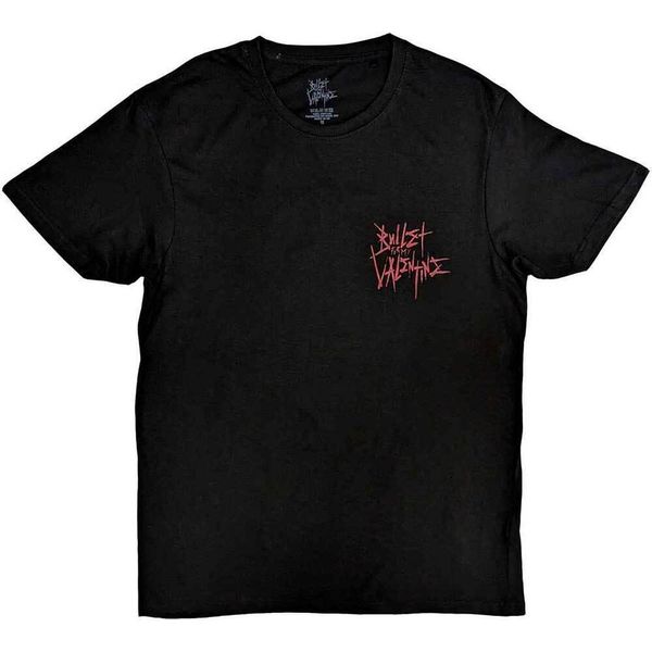 Bullet For My Valentine - T-Shirt "Omen"" Con Stampa Posteriore Per Uomo/Donna Unisex RO9204 (M) (Nero)"-image