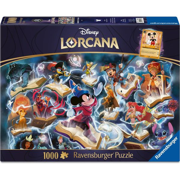 Puzzle Disney Lorcana Glimmers Of The Realm: Stalowe (1000 ElementóW)-image