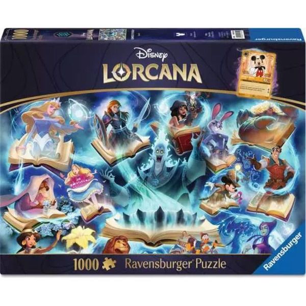 Puzzle Disney Lorcana "Glimmers Of The Realm: Sapphire"" (1000 ElementóW)"-image