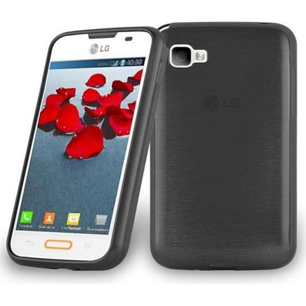 Cadorabo Custodia Per Lg L4 Ii Custodia Protettiva In Tpu Silicone Nero Custodia Protettiva-image
