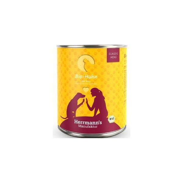 Herrmanns Doghuhn Reis, Karotte, LeinöL 800Gx6-image