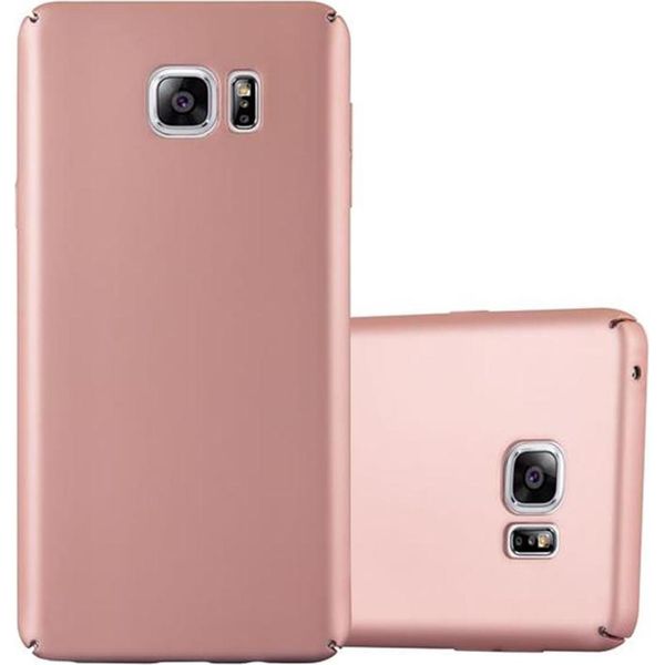 Cadorabo Custodia Per Samsung Galaxy Note 5 Custodia Protettiva In Rosa Custodia Rigida Custodia Per Telefono Cellulare Custodia-image
