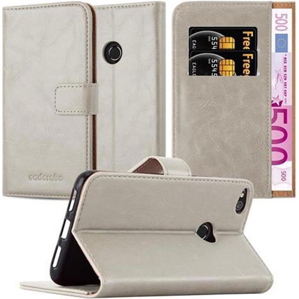 Cadorabo Cover Per Huawei P8 Lite 2017 / P9 Lite 2017 Cover Protettiva In Marrone Cover Telefono Cellulare Cover Libro Case Case Lusso-image