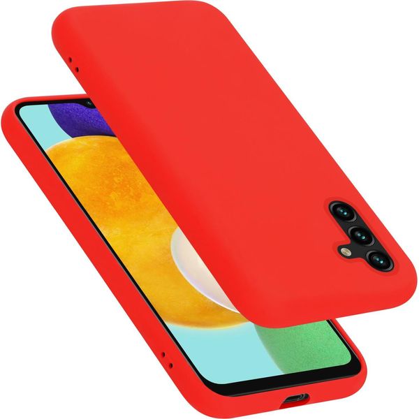 Cadorabo Custodia Protettiva Per Samsung Galaxy A13 5G In Rosso Custodia Del Telefono Cellulare Custodia Cover Tpu Etui-image