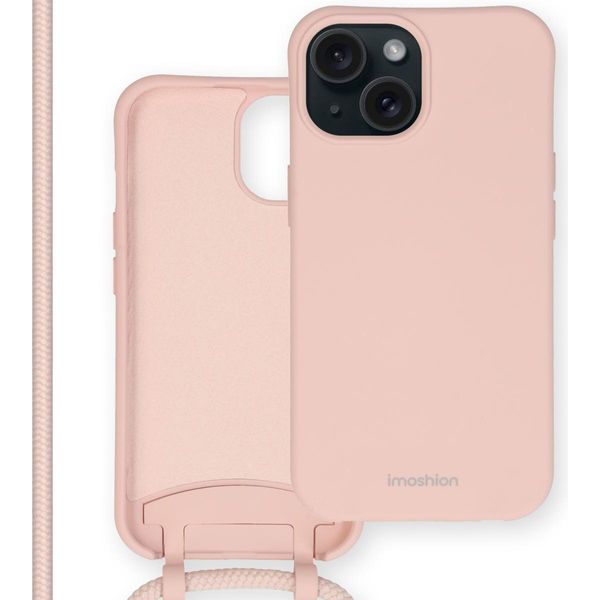 Imoshion Custodia Protettiva Iphone 15 Cover Posteriore Custodia Per Iphone 15 - Rosa-image
