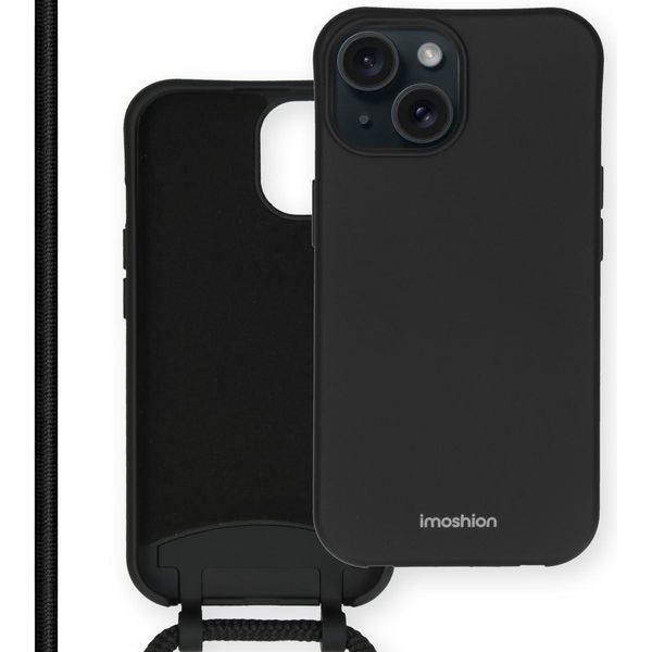 Imoshion Custodia Protettiva Iphone 15 Cover Posteriore Custodia Per Iphone 15 - Nero-image