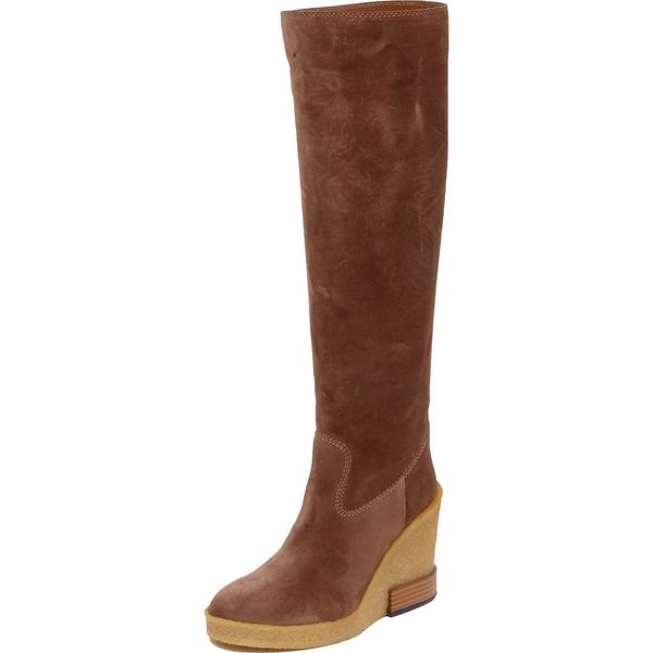 F7138 Stivale Donna Dark Beige Tod’S Scarpe Suede Shoe Boot Woman-image