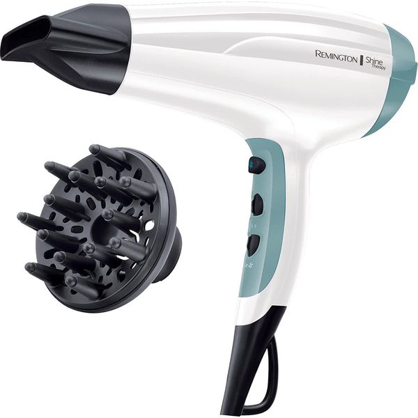 Remington D5216 Asciuga Capelli 2300 W Blu, Bianco-image