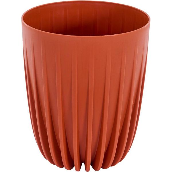 Fioriera Palma 14,5 Cm In Mattoni Di Plastica 14,5 X 14,5 X 17,2 Cm-image