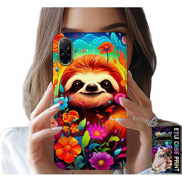 Custodia Per Samsung Galaxy A07 4G - Motivi Animali Colorati Koala + Vetro-image