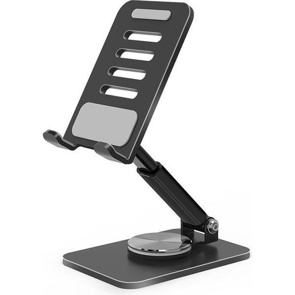 Inf Supporto Telefono Girevole 360° Regolabile - Porta Cellulare Pieghevole Da Tavolo-image
