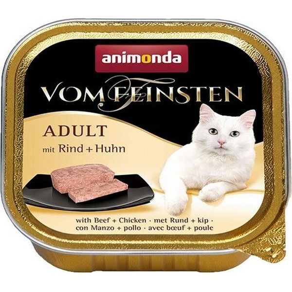 Animonda Vom Feinsten Adult Con Manzo E Pollo 100Gx32-image