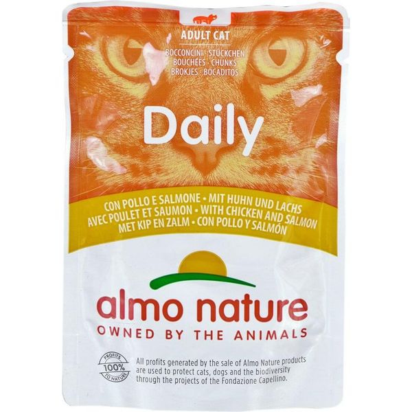 Almo Nature Menu Giornaliero Huhn & Lachs 70G-image