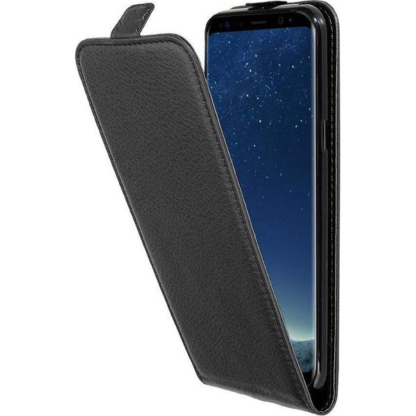 Cadorabo Custodia Protettiva Per Samsung Galaxy S8 Plus Custodia In Nero Flip Case Custodia Per Cellulare Cover In Ecopelle-image