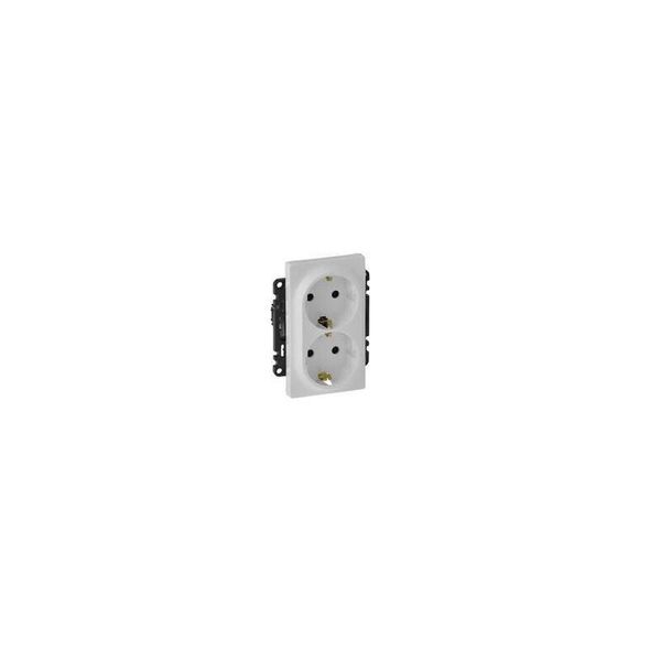 Doppio Contatto Shuko Con Protezione Bambini Valena Life Legrand - Bianco-image