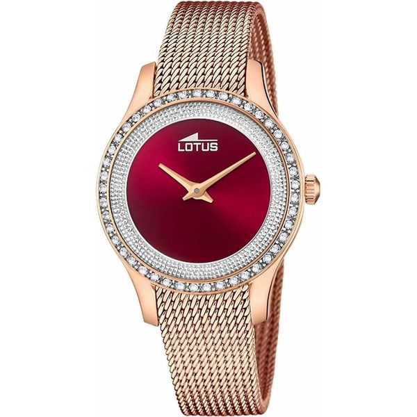 Lotus Orologio Da Donna Classic Elegant Orologio Da Polso In Acciaio Inossidabile Oro Rosa UL18828/1-image