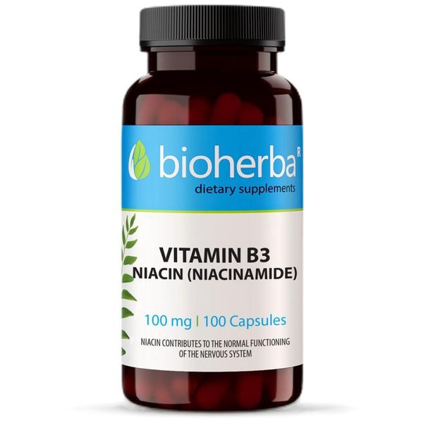 Bioherba Vitamina B3 | Niacina 100 Mg-image